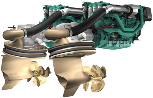沃爾沃D6-330/DP、370/DP/DPR、400/DP、舷內(nèi)外柴油發(fā)動(dòng)機(jī)資料